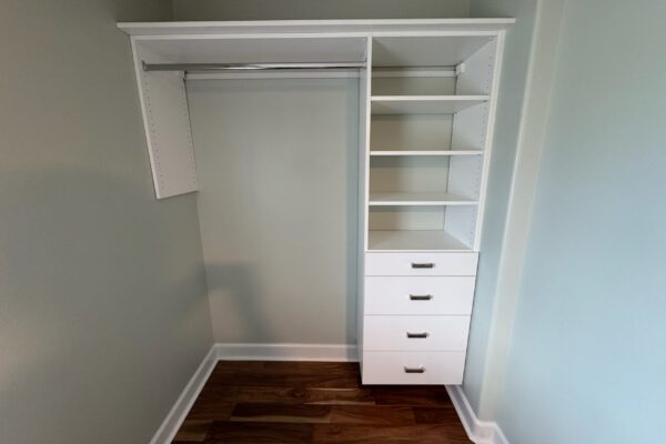 Reach-in closet
